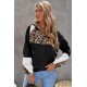 Blouse Jack Dames - Luipaard Zwart - Bado - Maat L