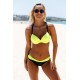 Push-up Bikini 2-Delig - Geel - Basalia - Maat L
