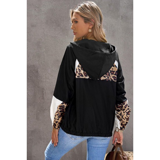 Blouse Jack Dames - Luipaard Zwart - Bado - Maat L