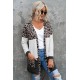 Lange Vest Dames - Luipaardprint - Valena - Maat S