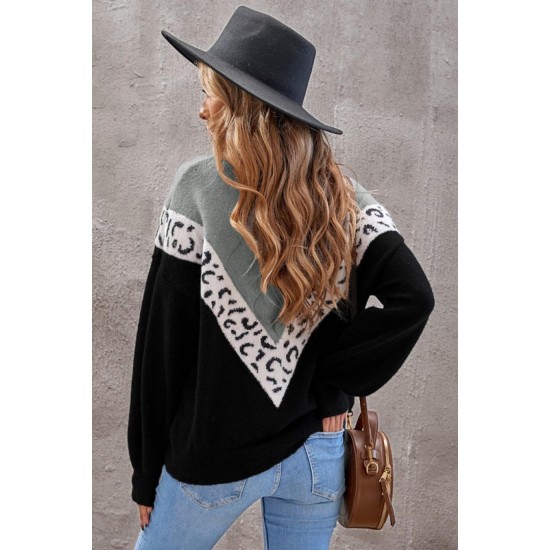 Trui Sweater Dames - Luipaard - Tynisa - Maat XXL/2XL