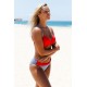 Push-up Bikini 2-Delig - Rood - Bianka - Maat XXL/2XL