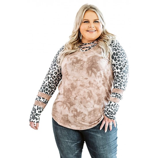Trui Top Dames - Luipaard - Tamela - Maat XXXXL/4XL