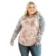 Trui Top Dames - Luipaard - Tamela - Maat XXXXL/4XL