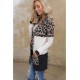 Lange Vest Dames - Luipaardprint - Valena - Maat S