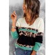 Trui Sweater Dames - Luipaardprint - Tabia - Maat M