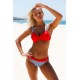 Push-up Bikini 2-Delig - Rood - Bianka - Maat XXL/2XL
