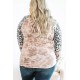 Trui Top Dames - Luipaard - Tamela - Maat XXXXL/4XL