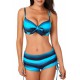 Bikini 2-Delig Push-up - Blauw Zwart - Buse - Maat XXL/2XL