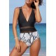 Badpak Dames - Kant - Slangenprint - Bayko - Maat S