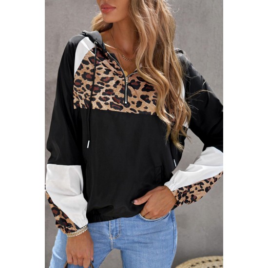 Blouse Jack Dames - Luipaard Zwart - Bado - Maat L