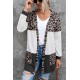 Lange Vest Dames - Luipaardprint - Valena - Maat S